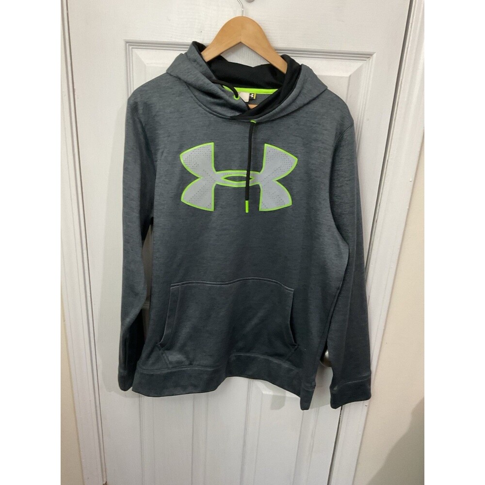 Under Armour Storm 1 Hoodie Mens Large Loose Fit Charcoal Medium
